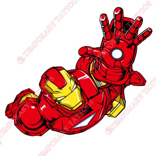 Iron Man Customize Temporary Tattoos Stickers NO.189